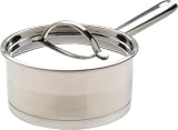 Saucepan With Lid, Stainless Steel 18/10, Induction, Double Bottom, 16cm, 1.5L