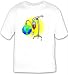 T-shirt with sick, ill, iv, world, earth, globe, intravenous