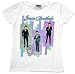 Jonas Brothers Group Stripes Girls T-shirt in White - Ships in ''24'' Hours!