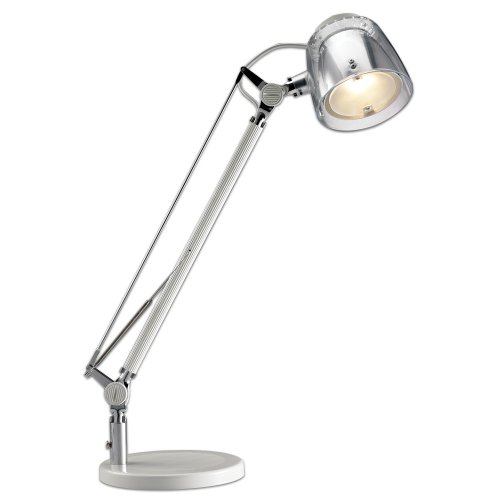 Bulbrite LED/MINISTRYDE/W miniStryde LED Desk Lamp, White