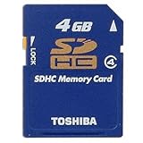 Toshiba 4GB High Speed SDHC Memory Card