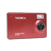 YASHICA 508万画素CMOSイメージセンサー デジタルカメラ 軽量 薄型 4倍デジタルズーム搭載 EZ F525 レッド