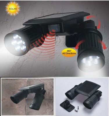 Solar Twin Spot Security Light