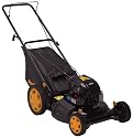 Poulan Pro 21-Inch Side Discharge/Mulch/Bag Push Mower with 6 HP Briggs &amp; Stratton Engine, High Rear Wheels and 5 Height Settings (Non-CARB Compliant) #PR600N21RH