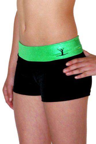 TumbleWear Girls Rollover Shorts
