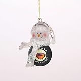 Atlanta Thrashers NHL Acrylic Snowman Ornament (3)"