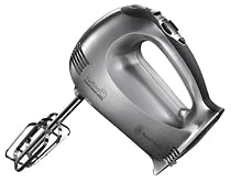 Marco Pierre White by Russell Hobbs 14070 300W Hand Mixer in brushed aluminium with 16 speed settings
