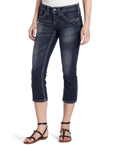 Silver Jeans Juniors Aiko Denim Capri