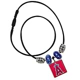 MLB Los Angeles Angels Life Tiles Necklace with Beads