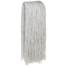 Zephyr Blendup 4-Ply Blended Natural and Synthetic Fibers Cut End Wet Mop Head (Pack of 12)