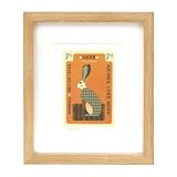 Tom Frost Hare Stamp (Ltd Edition Framed Print)