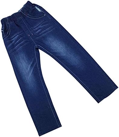 Zier kids boys long jeans Denim Casual Pant Pull Up elastic adjustable BH33611