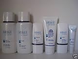 Obagi Set Gentle Cleanser, Toner, Exfoderm, Sun Healthy SPF 35, Eye Cream, Action Dry skin Full size Sealed