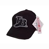 Tampa Bay Devil Rays Black Cotton Adjustable Cap