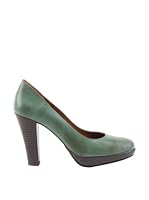 Liberitae Zapatos Salón Plataforma (Verde Bosque)