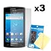 Three LCD Screen Guards / Protectors for Samsung Captivate SGH-I897 – Cbus Wireless Retail