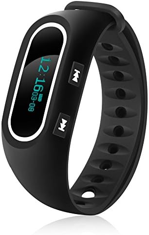 YoSo Fitness Tracker Sports Band - Bluetooth 4.0 Connectivity - Real-Time Weather, Heart Rate Monitoring, Sleep Tracking and Pedometer - Sports, Work and Outdoor Activity - Smartphone App Included