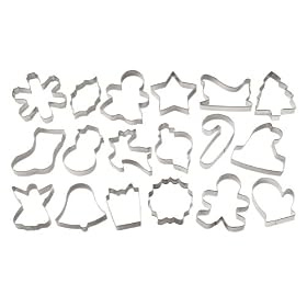 Wilton Metal Cookie Cutter Set of 18