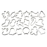 Wilton 2308-1132 Metal Cookie Cutter Set of 18 (japan import)