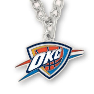 OKLAHOMA CITY THUNDER OFFICIAL LOGO NECKLACE