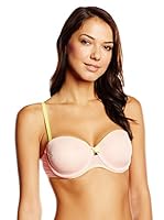 Lulu Castagnette Sujetador Copa Foam con Aros Basic (Piel)