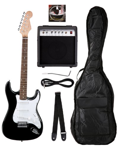 Produkt-Bild: Rocktile Banger's Pack E-Gitarren Set, 7-teilig schwarz
