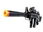 MetalTac� M4 Carbine RIS Electric Airsoft Gun 10000 bb Two magazine Pack