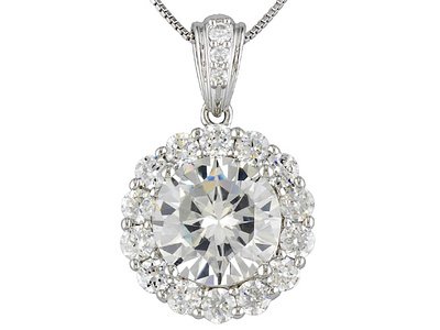 Click here for 9.84CTW BELLA LUCE DIAMOND SIMULANT PLATINUM OVER... prices
