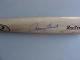 Johnny Bench Hand Signed Autographed Cincinnati Reds Full Size Rawlings Big Stick Baseball Bat w/ Photo of Signing