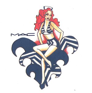 Sailor Girl Temporary Tattoo