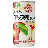 株式会社日本サンガリアベバレッジカンパニー サンガリア アップル１００％ １９０ｇ缶