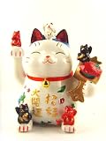 Feng Shui Maneki Neko Lucky Cat Coin Bank