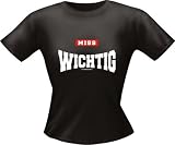 Eigenschaften Shirt Zauber / Shirt Zauber Lady Fun T-Shirt - Miss Wichtig - L