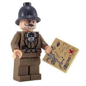 Professor Henry Jones - LEGO Indiana Jones Minifigure