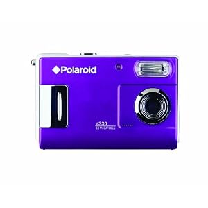Polaroid CAA-330UC 3.0 Megapixel Digital Camera with 1.5-inch LCD Display (Plum)