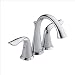 Delta 4538 Lahara Mini-Widespread Double-Handle Lavatory Faucet, Chrome