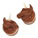 Pair of Sabo Wood Unicorn Plugs: 00g