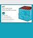Honey-Can-Do 2-Pack Non-Woven Storage Drawers with Handles, Ocean Blue