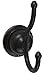 Designers Impressions 200 Series Oil Rubbed Bronze Double Robe Hook