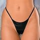 Buy Unique Leather G-String Elastic Back One Size Only 10 Left