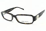 JIMMY CHOO JC 10 JC10 Dark Havana 086 Optical Eyeglasses Frame 54x15