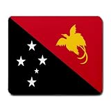 Papua New Guinea Flag Mouse Pad
