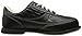 Dexter Turbo II Wide Width Bowling Shoes, Black/Khaki, 9.5 (DX21121W 095)