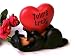 Second Nature Bear W/ Heart Truly Yours