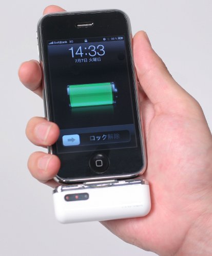 Cover image : プロテック iWALK モバイルバッテリー for iPhone&iPod PIB-800WH ホワイト 【iPhone 3G,3GS,4/iPod nano 5G】