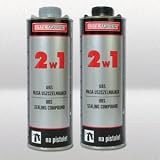 1 x 1 Liter Troton Unterbodenschutz grau Kautschuk Wachs