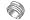 14 Karat White Gold Hand-Crafted Matte-Finish Designer Ring, Enhanced with Pave Set Diamonds., 0.00