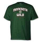 Minnesota Wild Stacked Logo T-Shirt - X-Large