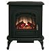 The Stowe Electric Fireplace Stove (black) (28.37