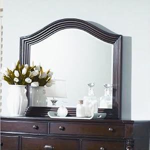 Hawthorne Framed Landscape Mirror in Deep Sable